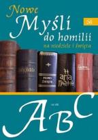 Okładka książki Nowe myśli do homilii na nied. i święta. Rok A,B,C