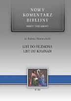 Okładka książki Nowy komentarz.... NT 12 List do Filemona, Kolosan