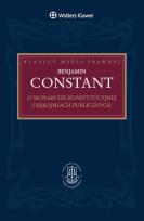 Okładka książki O monarchii konstytucyjnej i rękojmiach publicznych