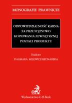 Opakowanie Odpowiedzialność karna za przestępstwo kopiowania zewnętrznej postaci produktu