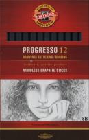 Opakowanie Ołówek grafitowy 8B Progresso 12 sztuk