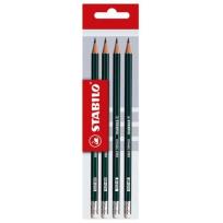 Opakowanie Ołówek z gumką 4 sztuki