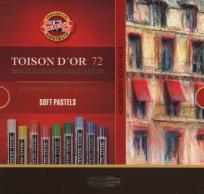 Opakowanie Pastele suche Toison D'Or 72 sztuki