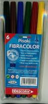 Opakowanie Pisaki 539 6 kol. w etui FIBRACOLOR