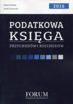 Okładka książki Podatkowa księga przychodów rozchodów 2016