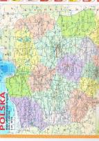 Okładka książki Podkładka edukacyjna. Ogólnogeograficzna i administracyjno-d