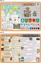 Okładka książki Podkładka edukacyjna Wielkie odkrycia geograficzne, heraldyk