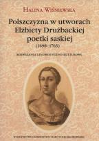 Okładka książki Polszczyzna w utworach Elżbiety Drużbackiej