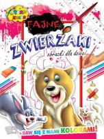 Okładka książki Pora na kolor - Fajne Zwierzęta