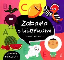 Okładka książki Poznaję litery. A-F