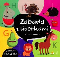 Okładka książki Poznaję litery. G-L