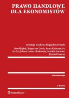 Okładka książki Prawo handlowe dla ekonomistów w. 2016