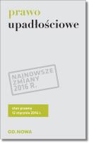Okładka książki Prawo upadłościowe i naprawcze