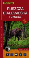 Opakowanie Puszcza Białowieska i okolice mapa turystyczna 1:50 000