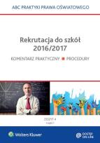 Okładka książki Rekrutacja do szkół 2016/2017 - 2 części