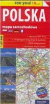 Okładka książki See you!in... Polska 1:675 000 mapa samoch.