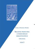 Okładka książki Składnia francuska o podstawach semantycznych t.1-2