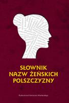 Opakowanie Słownik nazw żeńskich polszczyzny