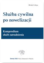 Okładka książki Służba cywilna po nowelizacji Kompendium służb zatrudnienia
