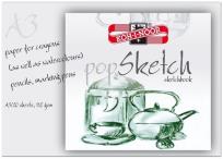 Opakowanie Szkicownik klejony Popskech A3 20 arkuszy