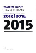 Opakowanie Teatr w Polsce 2015