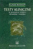 Okładka książki Testy kliniczne w badaniu kości stawów i mięśni