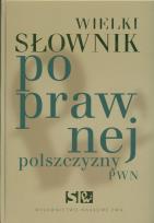Opakowanie Wielki słownik poprawnej polszczyzny PWN + CD