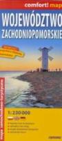 Okładka książki Województwo Zachodniopomorskie mapa samochodowo-turystyczna 