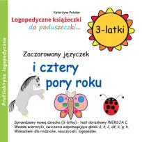 Okładka książki Zaczarowany języczek i cztery pory roku 3 latki