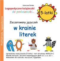 Okładka książki Zaczarowany języczek w krainie literek 5 latki