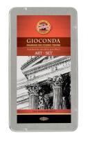 Opakowanie Zestaw artystyczny mały Gioconda ołówki w metalowej kasecie