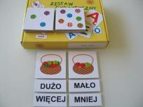 Okładka książki Zestaw dydaktyczny. Dużo, mało