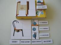 Okładka książki Zestaw dydaktyczny. Przyimki