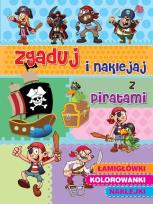 Okładka książki Zgaduj i naklejaj z piratami!