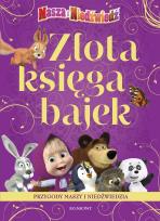 Okładka książki Złota Księga Bajek. Przygody Maszy i Niedźwiedzia