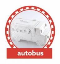 Opakowanie Zmalujmy Coś 3D Autobus MERplus