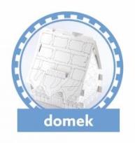 Opakowanie Zmalujmy Coś 3D Domek MERplus