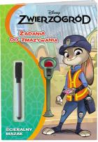 Okładka książki Zwierzogród. Zadania do zmazywania.