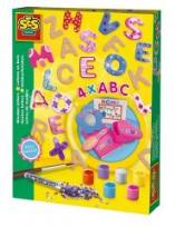 Opakowanie Alfabet - drewniane litery do malowania ozdabiania