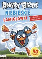 Okładka książki Angry Birds. Niebieskie łamigłówki