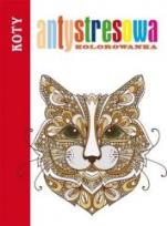Okładka książki Antystresowa kolorowanka. Koty