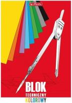 Opakowanie Blok techniczny kolorowy A3/10K (5szt)