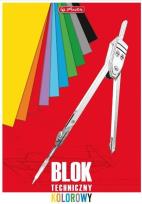 Opakowanie Blok techniczny kolorowy A4/10K (10szt)