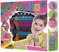 Opakowanie Boho Bands- bransoletki z haftem krzyżykowym STnux