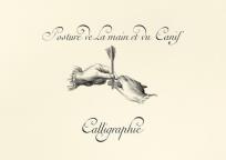 Opakowanie Calligraphie sztuka pisania Teczka rysunkowa