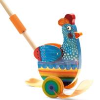 Opakowanie Drewniana Kurka Betty do pchania