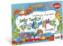 Okładka książki edukacyjny przystanek: Świat Twoich Kolorowanek Ocean!
