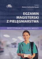 Okładka książki Egzamin magisterski z pielęgniarstwa