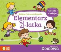 Okładka książki Elementarze 3-latka Domowa Akademia