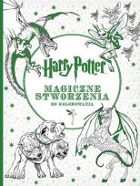 Okładka książki Harry Potter.Magiczne stworzenia do kolorowania